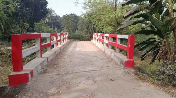 ১৩ লাখ টাকার ব্রিজ, মেয়াদ মাত্র ৫ মাস!