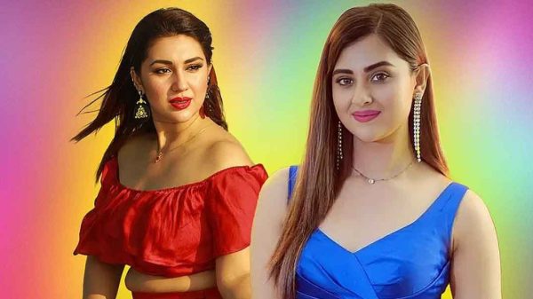 অপু বিশ্বাস ও শবনম বুবলী: কোলাজ