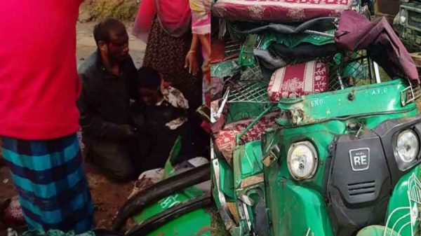 ডাম্প ট্রাক-অটোরিকশার সংঘর্ষে চারজন নিহত