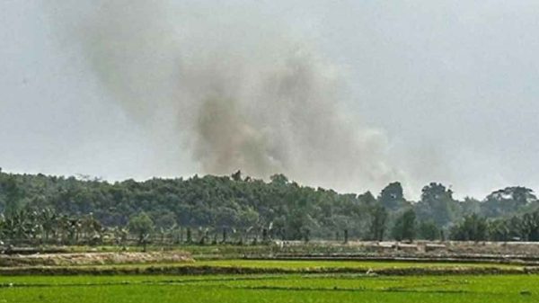 রাখাইনে আবারও বিস্ফোরণ