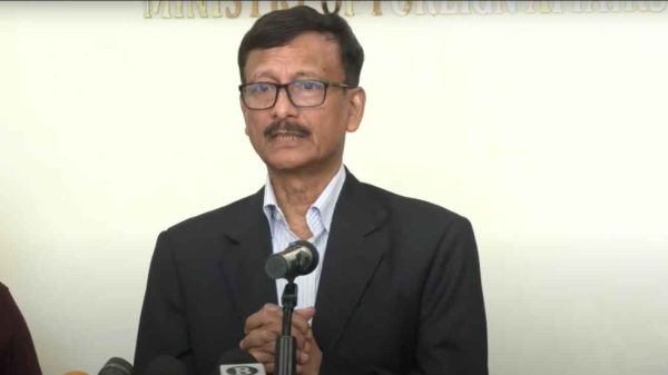 পররাষ্ট্র উপদেষ্টা এম তৌহিদ হোসেন