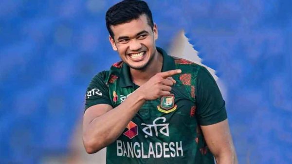 বাংলাদেশি পেসার তাসকিন আহমেদ