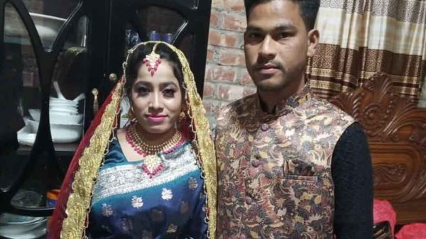 বিয়ের ১৭ দিনের মাথায় গৃহবধূর লাশ উদ্ধার, স্বামী গ্রেপ্তার