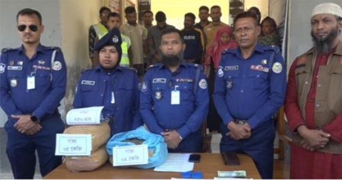 পিরোজপুরে ইয়াবা ও গাঁজা সহ ০৫ মাদক কারবারি গ্রেপ্তার