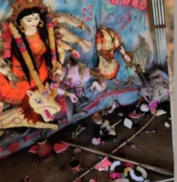 মন্দিরে সন্ত্রাসী হামলা