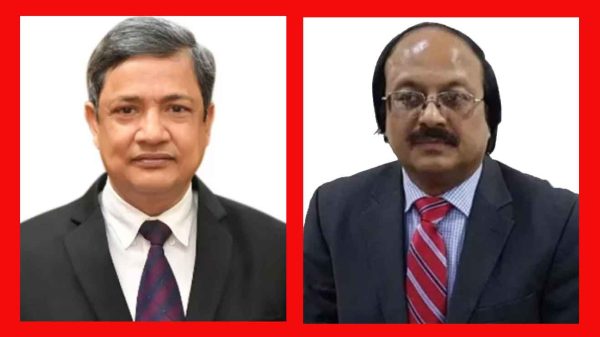 আবু হেনা মো. রহমাতুল মুনিম ও নজিবুর রহমান। ছবি: সংগৃহীত