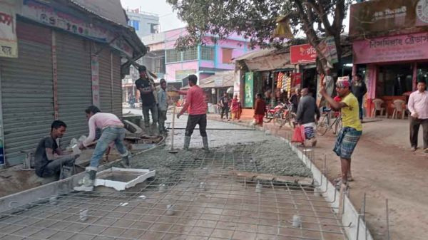 কাহারোল বাজার জলাবদ্ধতা মুক্তির পথে