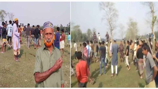 গ্রামবাসীদের ধাওয়ায় পালালো বিএসএফ