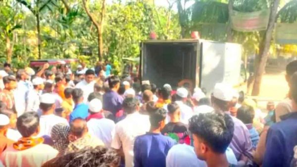 হাসানের দাফন সম্পন্ন