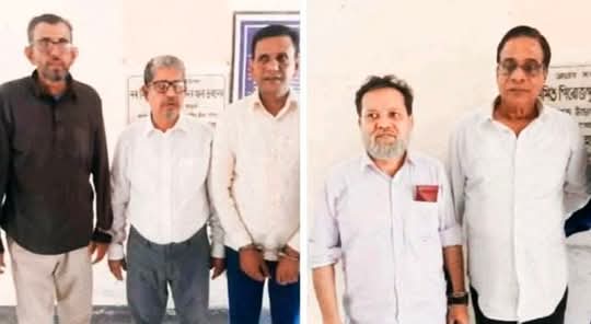 পিরোজপুর জেলা আওয়ামী লীগের ০৫ নেতা আদালত চত্বর থেকে গ্রেফতার