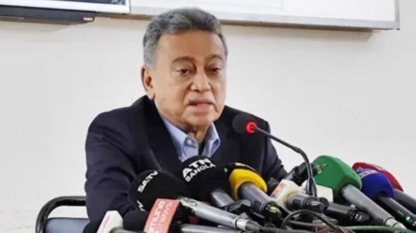 বিএনপির স্থায়ী কমিটির সদস্য আমীর খসরু মাহমুদ চৌধুরী