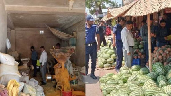 কালীগঞ্জে ভ্রাম্যমাণ আদালতে ২ ব্যবসায়ীকে জরিমানা