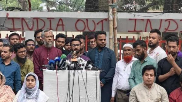 গণঅধিকার পরিষদের সাধারণ সম্পাদক মো. রাশেদ খাঁন