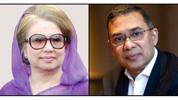 বিএনপি চেয়ারপারসন বেগম খালেদা জিয়া ও ভারপ্রাপ্ত চেয়ারম্যান তারেক রহমান। ছবি: সংগৃহীত