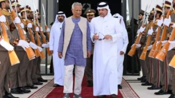 কাতারে ড. মুহাম্মদ ইউনূস ও শেখ সাউদের সাক্ষাৎ