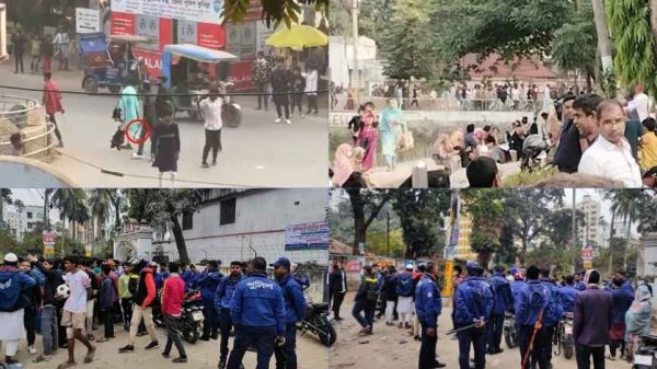 কুমিল্লায় কিশোর গ্যাংয়ের দেশীয় অস্ত্রের মহড়া, ককটেল বিস্ফোরণে আতঙ্ক