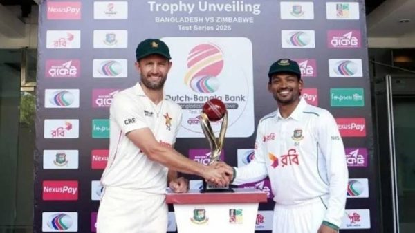 চট্টগ্রাম টেস্ট বাংলাদেশ জিম্বাবুয়ে ২০২৫