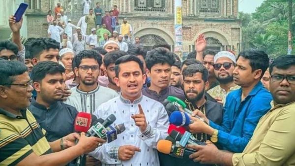 জাতীয় নাগরিক পার্টির উত্তরাঞ্চল মুখ্য সংগঠক সারজিস আলম