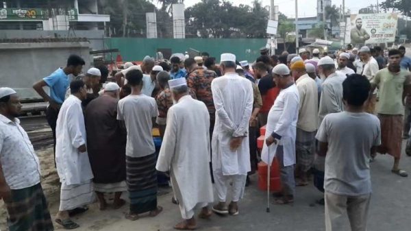 ঝিনাইদহ শহরে ট্রাক চাপায় নৈশ প্রহরীর মৃত্যু