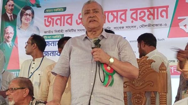 বিএনপির জাতীয় নির্বাহী কমিটির সদস্য এম নাসের রহমান