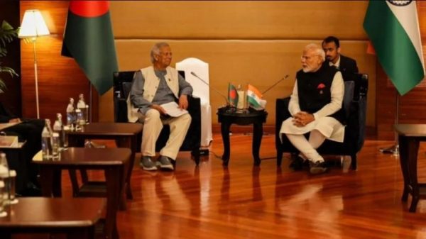 ব্যাংককে অধ্যাপক ইউনূস ও নরেন্দ্র মোদির প্রথম দ্বিপাক্ষিক বৈঠক শুরু
