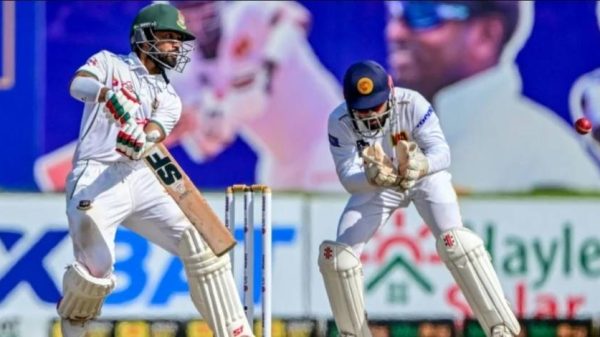গল টেস্টে সাদমানের ফিফটি, নাঈমের ফাইফার ও শান্ত-মুশফিকের সেঞ্চুরি