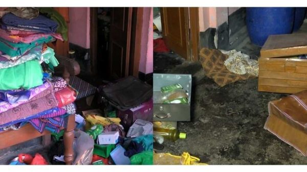 ঝিনাইদহের শৈলকুপায় দুধ ব্যবসায়ীর বাড়িতে অস্ত্রের মুখে ডাকাতি হয়েছে। নগদ ৭০ হাজার টাকা, আড়াই ভরি স্বর্ণালংকার ও কাঁসা-পিতলের বাসনপত্র লুট করে নিয়ে গেছে ডাকাতরা। পুলিশ বলছে, দ্রুতই অপরাধীদের গ্রেফতার করা হবে।