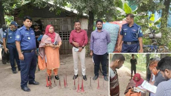 ঝিনাইদহের কালীগঞ্জে শব্দদূষণ নিয়ন্ত্রণে মোবাইল কোর্ট পরিচালনা করে ৬ জন চালককে জরিমানা ও ১২টি হাইড্রোলিক হর্ণ জব্দ করা হয়েছে। পরিবেশ অধিদপ্তর জানিয়েছে, এ অভিযান নিয়মিতভাবে চলবে।