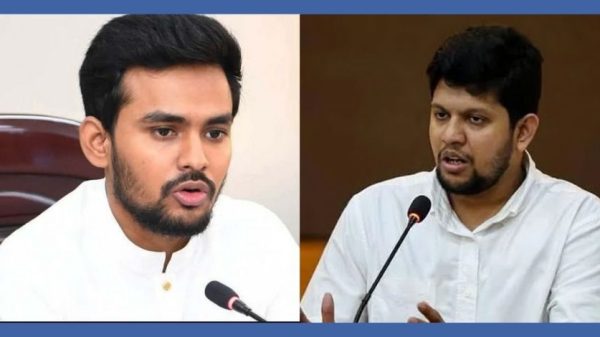 অন্তর্বর্তী সরকারের দুই ছাত্র প্রতিনিধি উপদেষ্টা মাহফুজ আলম ও আসিফ মাহমুদ সজীব ভুঁইয়া পদত্যাগ করেছেন। প্রধান উপদেষ্টার কার্যালয় সূত্রে জানা গেছে, ১০ ডিসেম্বর সন্ধ্যায় তারা পদত্যাগপত্র জমা দেন।