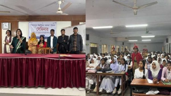 পিরোজপুরে উচ্চশিক্ষায় পিছিয়ে থাকা শিক্ষার্থীদের উদ্বুদ্ধ করতে স্টুডেন্ট অ্যালায়েন্স অফ পিরোজপুর (বলেশ্বর) ১০টি কলেজে সেমিনার আয়োজন করেছে। বিশ্ববিদ্যালয় পড়ুয়া শিক্ষার্থীদের এই উদ্যোগ তরুণদের মধ্যে নতুন করে উচ্চশিক্ষার স্বপ্ন জাগাচ্ছে।