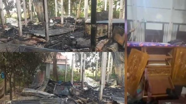 মুন্সীগঞ্জের সিরাজদিখানে আধিপত্য বিস্তারকে কেন্দ্র করে ভয়াবহ সংঘর্ষ, বাড়িঘরে লুটপাট ও অগ্নিসংযোগ। পুলিশ সদস্যসহ অন্তত ১০ জন আহত।