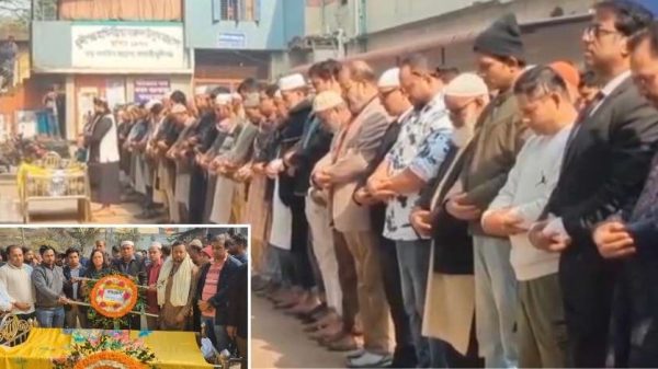 হৃদরোগে আক্রান্ত হয়ে ইন্তেকাল করেছেন মুন্সীগঞ্জ প্রেসক্লাবের সভাপতি ও সাংবাদিক বাছির উদ্দিন জুয়েল। তার মৃত্যুতে সাংবাদিক মহলে গভীর শোক।