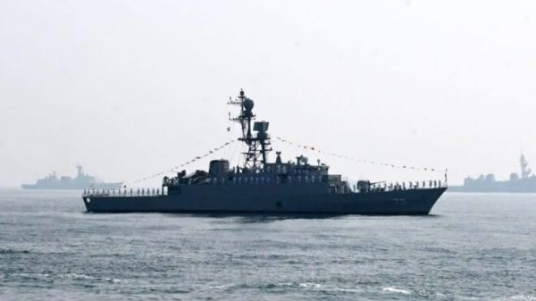 ভারত মহাসাগরে ধ্বংস হওয়া ইরানি যুদ্ধজাহাজ আইআরআইএস দেনা