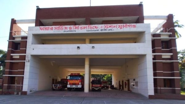 মুন্সীগঞ্জে আত্মহত্যার চেষ্টা থেকে ফায়ার সার্ভিসের উদ্ধার অভিযান