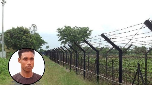 সিলেটের কোম্পানীগঞ্জ সীমান্তে সাদ্দাম হোসেন নামে এক যুবকের মরদেহ ভারতের ভেতরে পড়ে থাকার অভিযোগ। গুলিতে নিহত হওয়ার দাবি পরিবারের। বিজিবি-বিএসএফ বিষয়টি খতিয়ে দেখছে।