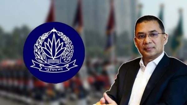 পুলিশ সপ্তাহ ২০২৬ উপলক্ষে বক্তব্য দিচ্ছেন প্রধানমন্ত্রী তারেক রহমান