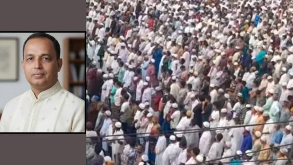 জিয়ানগরে ফায়জুল কবির তালুকদারের জানাজায় সর্বস্তরের মানুষের অংশগ্রহণ